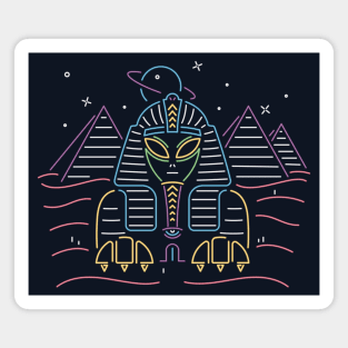 Alien Sphinx Magnet